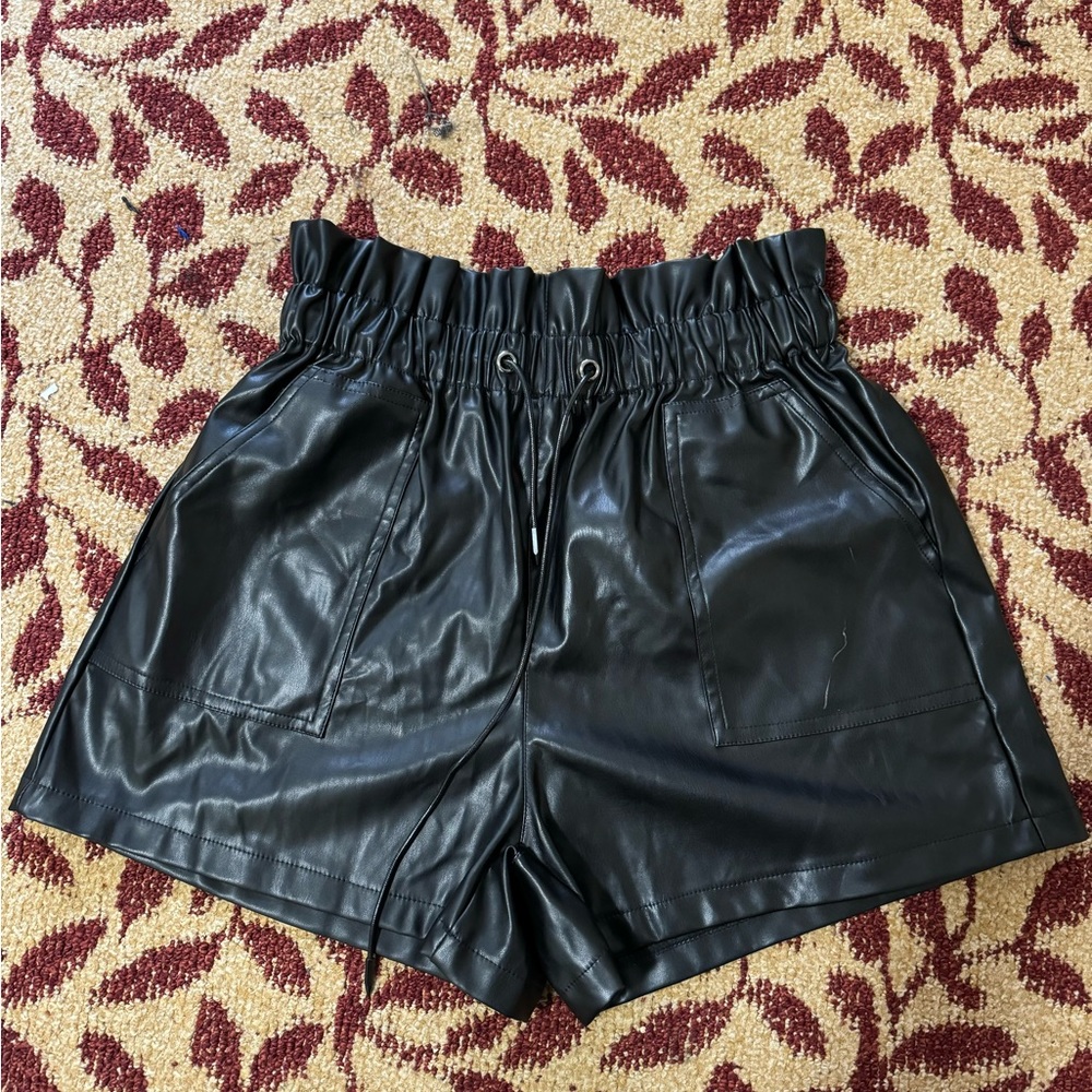 Leather Shorts